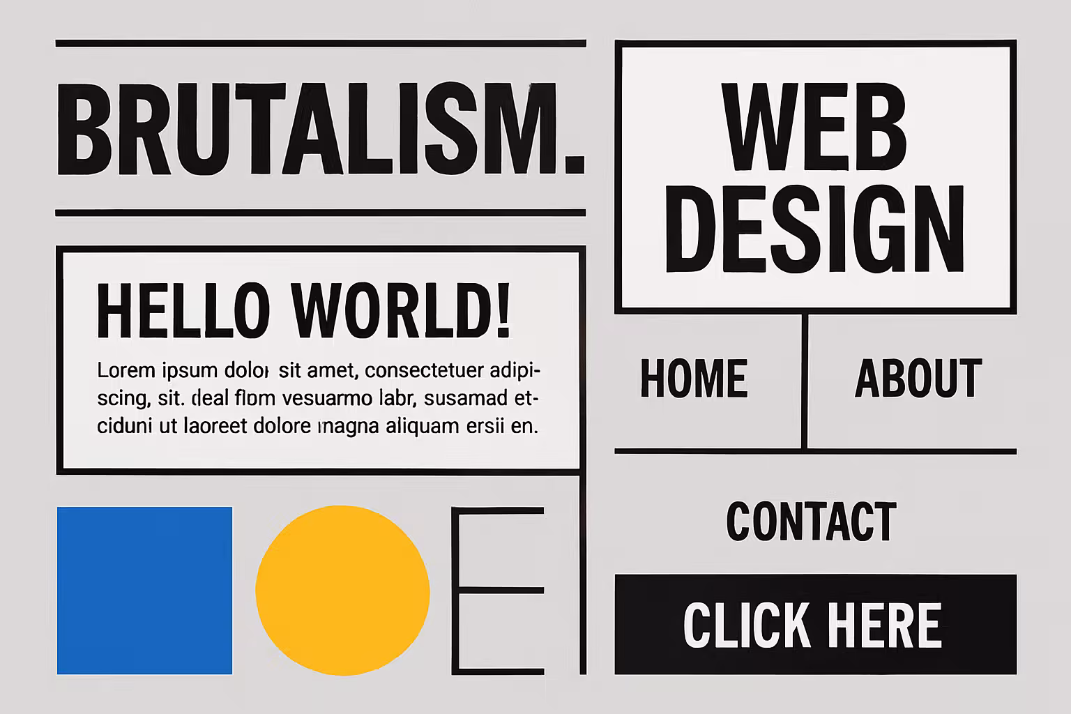 The Rise of Brutalism in Web Design